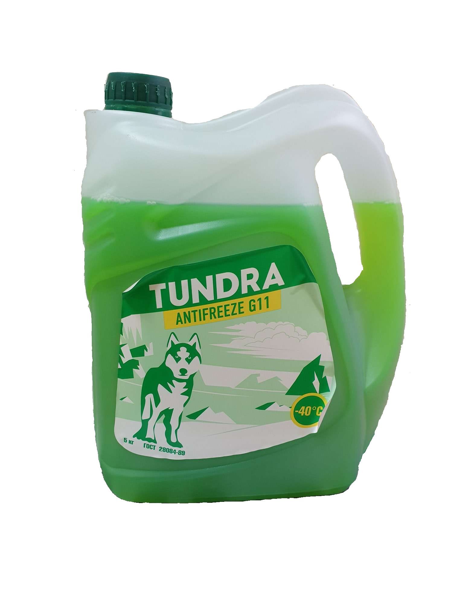 Антифриз (зеленый) TUNDRA   5кг