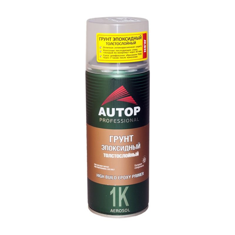 Грунт эпоксидный толстослойный 1K AUTOP Epoxy HIGH 520мл