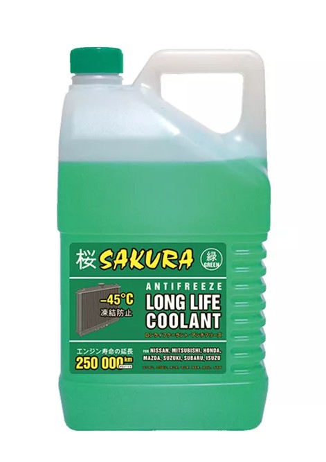 Антифриз Sakura Green G-11 зеленый 5кг