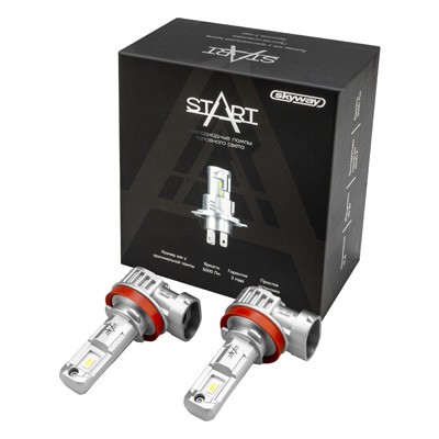 Лампочка диод H11 SKYWAY START 12V 40W 5000Лм