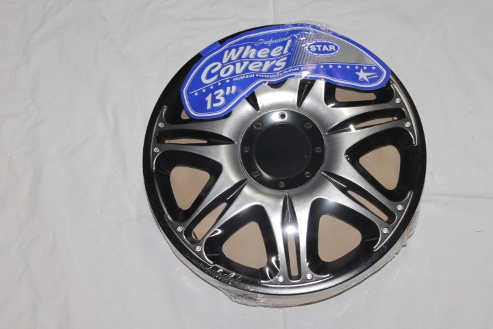 Колпаки 13 Наскар SUPER Silver