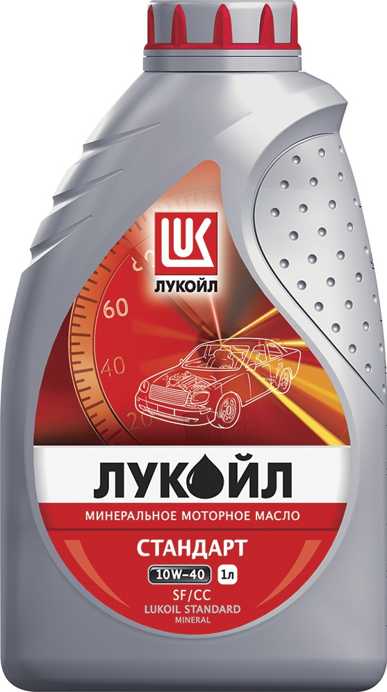 Масло Лукойл 10W40 стандарт минеральное 1л