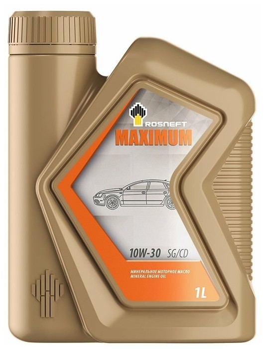 Масло Роснефть Maximum 10w30 1л минер.